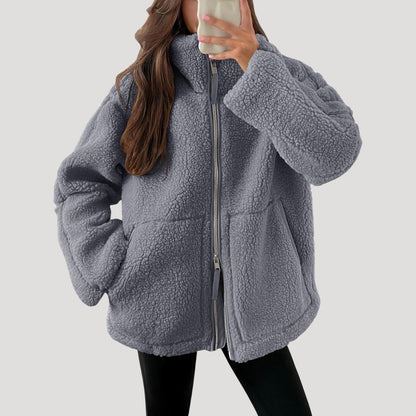 Women's Teddy Jacket | Fleece | Warm, Soft & Oversized Comfort
